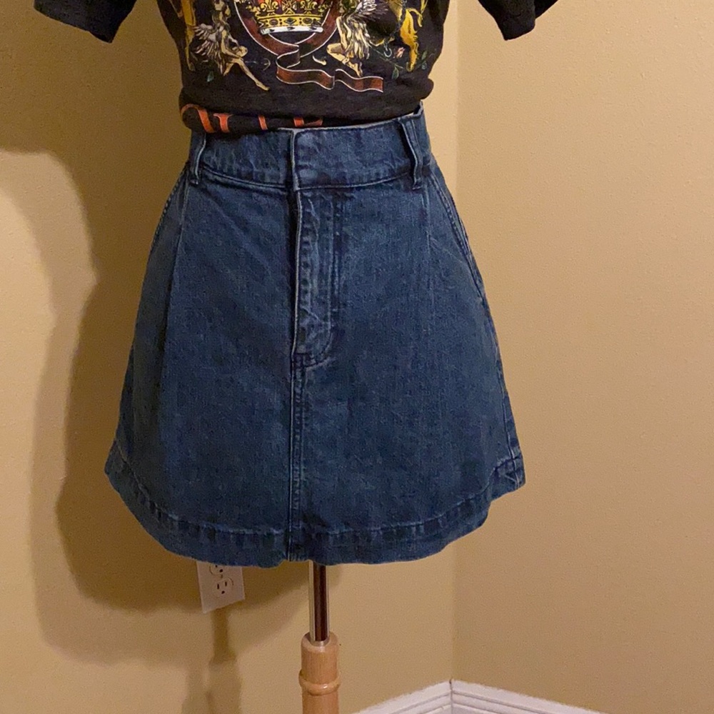 Free People We the Free Denim Skirt GUC SIZE 29